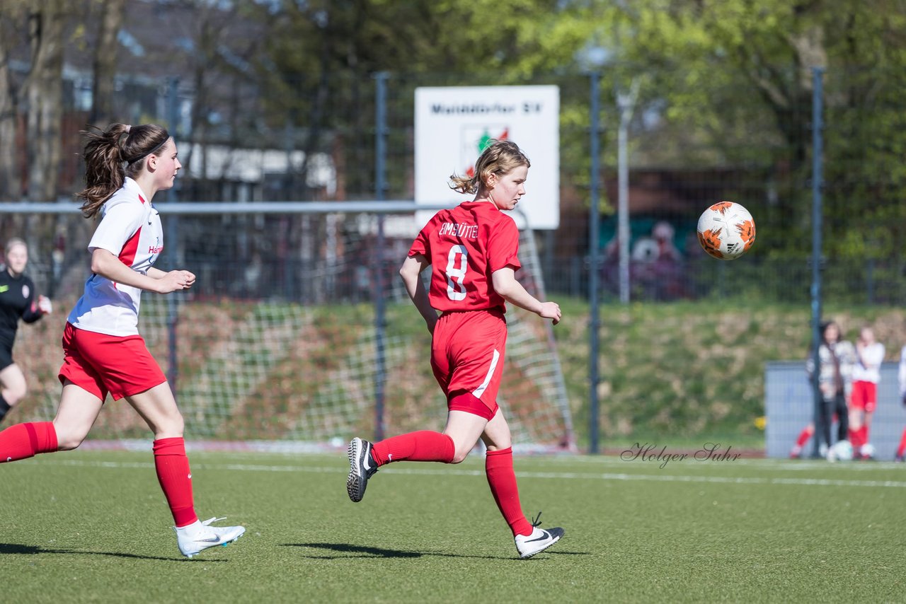 Bild 318 - wBJ Walddoerfer - Eimsbuettel : Ergebnis: 5:3